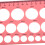 3 Sets Flange Nipples Size Measuring Card For Breast Pump 6