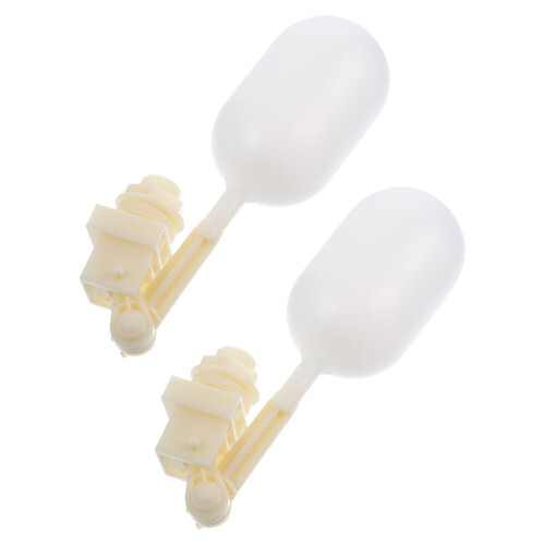 10 Pcs 1/2 Inch Plastic Float Valve With Adjustable Arm 2