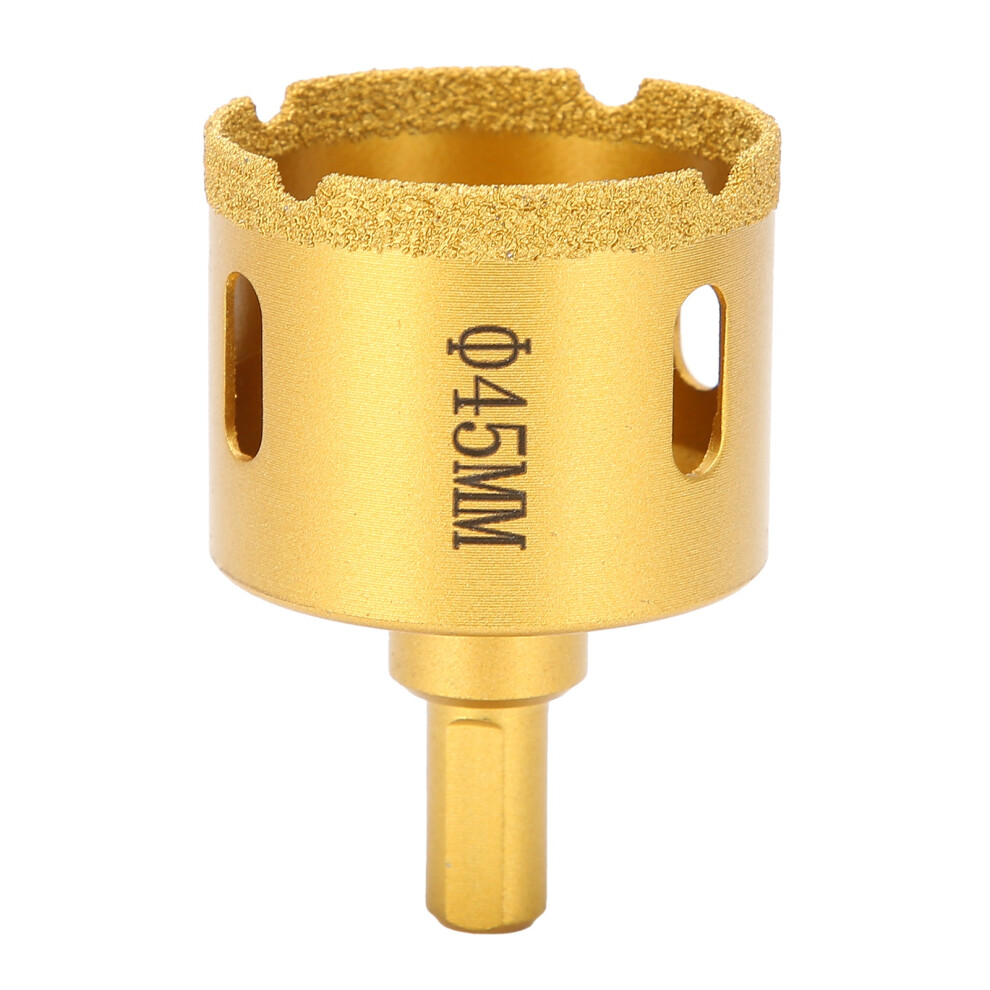 45Mm Brazed Diamond Drill Bit For Marble Glass Tile 685922931597