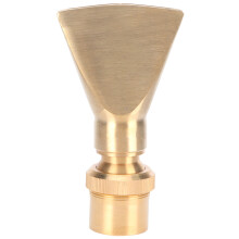 (G1 Female Thread) Brass Narrow Fan Jet Nozzle Adjustable Pond Sprinkler G1 Male Thread