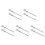 10 Pcs Retractable Flagpole For Motorcycle Bicycle Safety Flag Mount 6