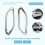 For V254 GLC200 Car Rear Exhaust Pipe Tail Throat Trim 7