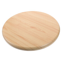 4Pcs Khaki Wooden Stool Seat Replacement for Bar Stool Dining Chairs
