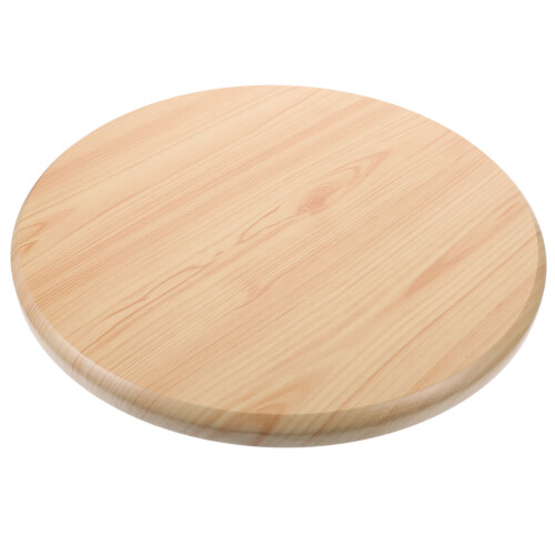 4Pcs Khaki Wooden Stool Seat Replacement for Bar Stool Dining Chairs 2