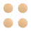 4Pcs Khaki Wooden Stool Seat Replacement for Bar Stool Dining Chairs 8