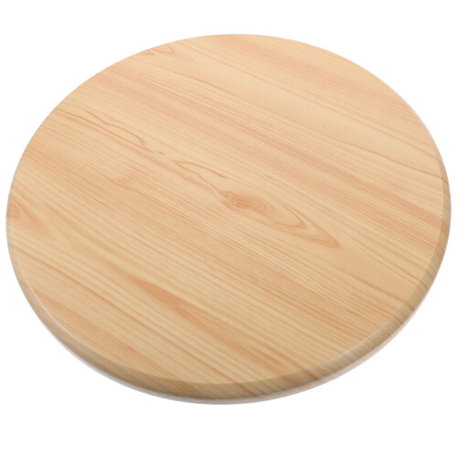 4Pcs Khaki Wooden Stool Seat Replacement for Bar Stool Dining Chairs 1