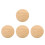 4Pcs Khaki Wooden Stool Seat Replacement for Bar Stool Dining Chairs 6
