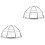 2Pcs Hemisphere Fire Sprinkler Guard Stainless Steel Bracket 5