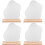 4Pcs Wooden Base Desktop Mirror Acrylic Irregular 5