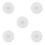5Pcs Silicone Pet Cover For Cat Collar Compatible With Airtag 8
