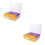 2 Sets Photo Storage Boxes Multi-Functional Card Organizers 10