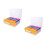 2 Sets Photo Storage Boxes Multi-Functional Card Organizers 6
