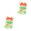 2St Compacte Hars Figuur Auto Dashboard Decor Chinese Nieuwjaar 5