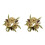 2Pcs Christmas Candle Ring Wreath For Pillar Candles Table Decoration 6