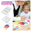 2Sets Iron Watercolor Palette with Lid Multi Grid Portable Paint Case 11