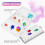 2Sets Iron Watercolor Palette with Lid Multi Grid Portable Paint Case 9