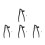 4Pcs Motorcycle Chain Breaker Plier Heavy Duty Rivet Extractor 9