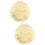 2Pcs Hat Clips Metal Ball Markers Convenient Hat Clips 9