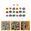 80 Pcs Multi-Function Push Pins Replaceable Thumb Tacks Home Supply 7