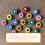 80 Pcs Multi-Function Push Pins Replaceable Thumb Tacks Home Supply 6