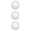 3Pcs 8 Inches Rotating Cake Turntable For Decorating Workbench 8