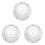 3Pcs 8 Inches Rotating Cake Turntable For Decorating Workbench 2