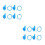 8 Pcs Children's 6 Hole Plastic Ocarina Beginner Musical Instrument 5