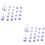 2Pcs Cookie Press Kit With 10 Discs And 8 Icing Tips Comfort Grip 7