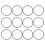 60 Pcs Silicone Jelly Wristband Solid-Colored Stretchy Bracelet Diy 3