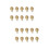 20 Pcs Diy Wooden Round Pacifier Clips With Three Holders 7