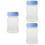 3Pcs Reusable Breast Milk Storage Bottles Wide 180Ml 8