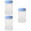 3Pcs Reusable Breast Milk Storage Bottles Wide 180Ml 9