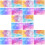 20 Pcs Kalimba Thumbs Sticker Teaching Accessory Decal 10