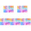 20 Pcs Kalimba Thumbs Sticker Teaching Accessory Decal 4