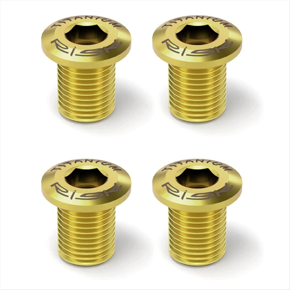 Risk Road Bicycle Disc Kit Screws Titanium Alloy Chainring Bolts 4853702842289