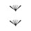 2Pcs Mini Folding Fan Frame DIY Craft Plastic Ribs 6Cm 10