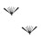 2Pcs Mini Folding Fan Frame DIY Craft Plastic Ribs 6Cm 8