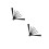 2Pcs Mini Folding Fan Frame DIY Craft Plastic Ribs 6Cm 9