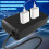 200W bilinverter USB-porte opladeradapter 12V til 110V BR-stik 4
