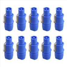 10 buc conector Powercon mascul cu 3 pini, mufă de intrare semnal, intrare alimentare
