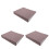 3Pcs Refillable 3-Ring Fabric Binder For Student Loose-Leaf Notebooks 4