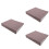 3Pcs Refillable 3-Ring Fabric Binder For Student Loose-Leaf Notebooks 8