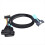 SAS MCIO 8i 74P til Dual SFF 8639 til serveradapterkabel 0,5m 1