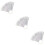 300 Pcs Nail Color Plates Fan Shaped Display Manicure Practice Stick 9