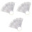 300 Pcs Nail Color Plates Fan Shaped Display Manicure Practice Stick 3