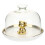 4 Sets Ceramic Cake Tray With Dome Multi-Functional Dessert Plate 1