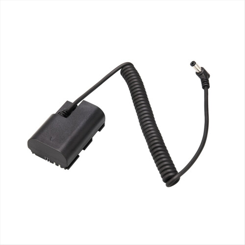 D-TAP σε LP-E6NH ψεύτικη μπαταρία LP-E6NH κουλουριασμένο καλώδιο τροφοδοσίας για