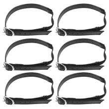 9 Pairs Detachable Adjustable Ankle Straps With Buckle For High Heels