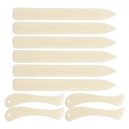 5 Sets Plastic Bone Folder For Paper Creasing And Craft Projects