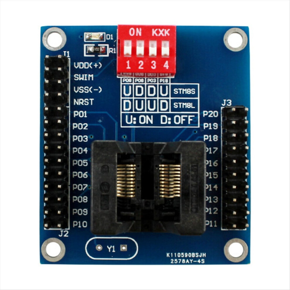 Stm8s Stm8l Tssop20 Programmer 4853702834567